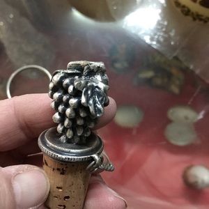 Cork bottle stopper